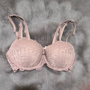 Victoria’s Secret Pink 34D Date Push Up Lace Padded Bra